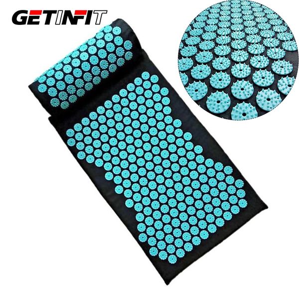 getinfit massage mat acupuncture pillow set yoga mat acupressure relieve stress back neck body pain acupuncture mat
getinfit massage mat acupuncture pillow set yoga mat acupressure relieve stress back neck body pain acupuncture mat