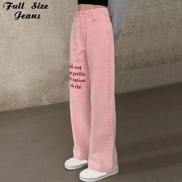 plus size letter print y2k pink straight jeans 4xl high waist baggy denim pants wide leg trousers streetwear ripped cargo jean women's, Blue
plus size letter print y2k pink straight jeans 4xl high waist baggy denim pants wide leg trousers streetwear ripped cargo jean women's, Blue