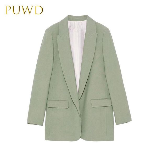 women's suits & blazers puwd woman2021 autumn white collar solid-color suit top, White;black
women's suits & blazers puwd woman2021 autumn white collar solid-color suit top, White;black