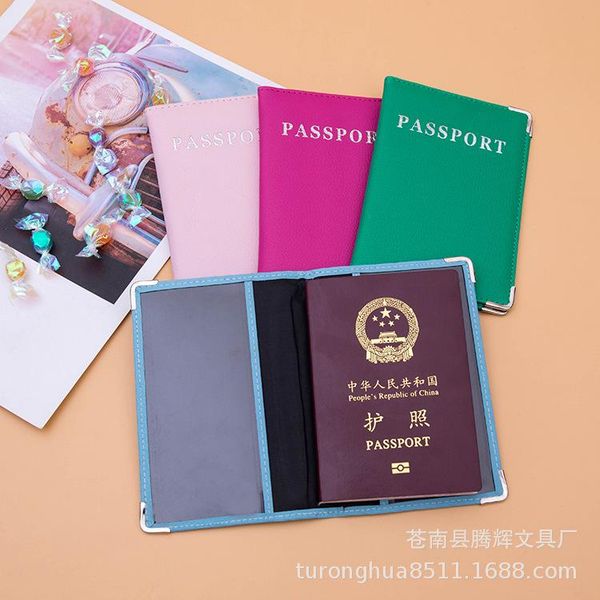 card holders teng hui strength simple delicacy pu hide substance waterproof anti-burst hardware corner protector multi-functional passport c, Brown;gray
card holders teng hui strength simple delicacy pu hide substance waterproof anti-burst hardware corner protector multi-functional passport c, Brown;gray