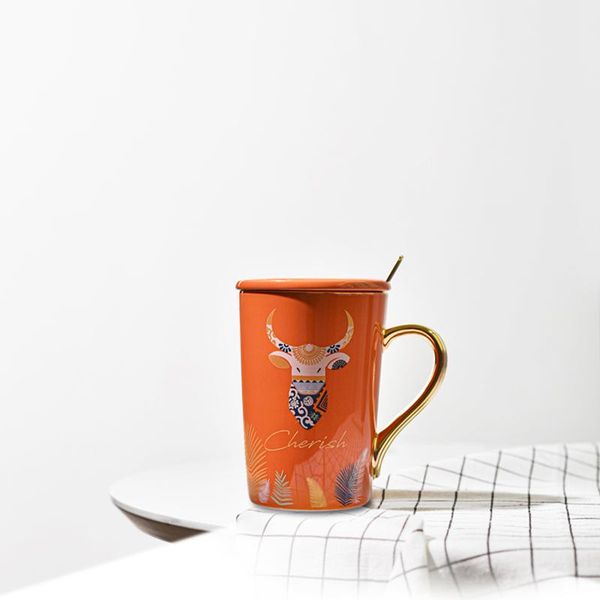 mugs nordic cartoon ceramic coffee cup with lid and spoon office deep water home breakfast milk oatmeal golden handle
mugs nordic cartoon ceramic coffee cup with lid and spoon office deep water home breakfast milk oatmeal golden handle