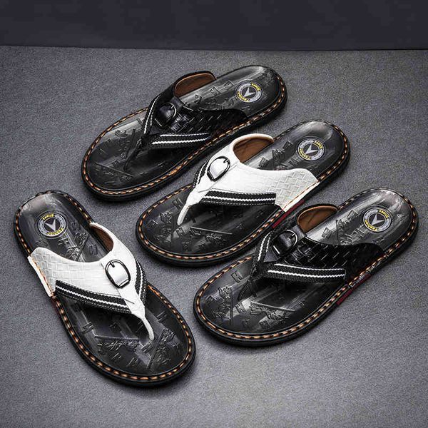 slippers glazov brand men's flip flops genuine leather luxury beach casual sandals summer for men fashion shoes new sag1, Black
slippers glazov brand men's flip flops genuine leather luxury beach casual sandals summer for men fashion shoes new sag1, Black