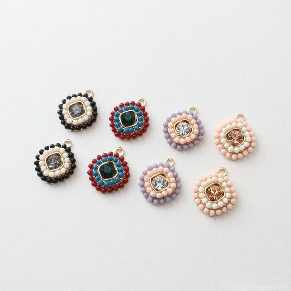 charms alloy gorgeous beads hit color round pendant diy earrings bracelet material accessories, Bronze;silver
charms alloy gorgeous beads hit color round pendant diy earrings bracelet material accessories, Bronze;silver