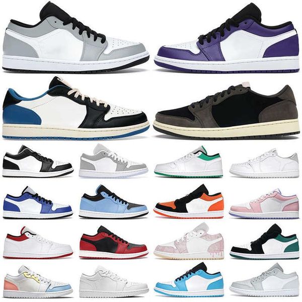 men women 1s low basketball shoes jumpman 1 cactus jack game royal black white grey light smoke paint drip university blue mens trainersa14
men women 1s low basketball shoes jumpman 1 cactus jack game royal black white grey light smoke paint drip university blue mens trainersa14