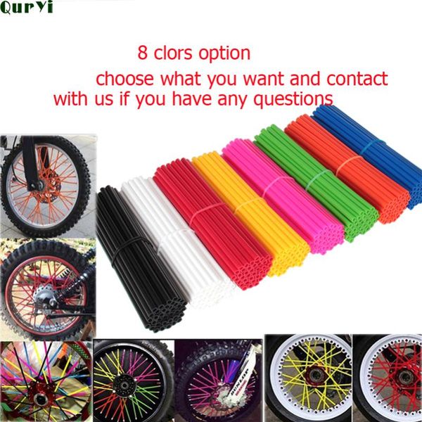 motorcycle wheels & tires 72pcs bike wheel spoked protector skin covers pipe for motocross bicycle cool accessories 8 colors
motorcycle wheels & tires 72pcs bike wheel spoked protector skin covers pipe for motocross bicycle cool accessories 8 colors