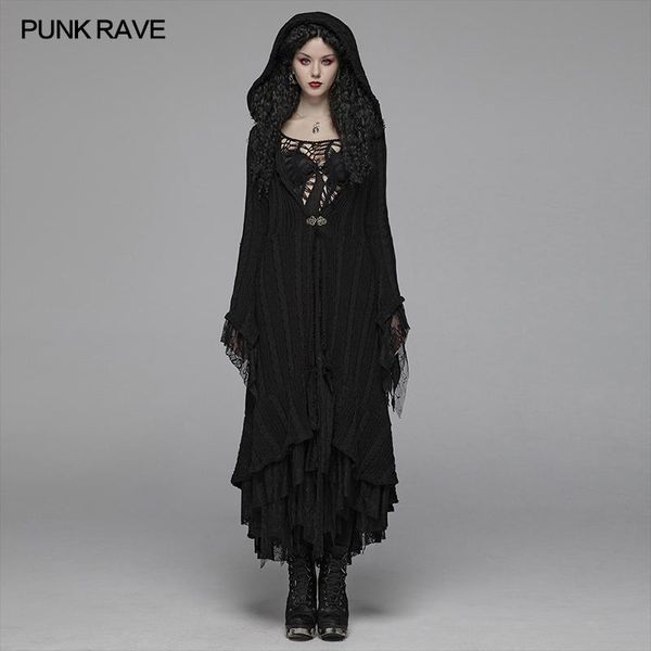 women's trench coats punk rave gothic retro black long hooded sweater halloween costume personality women woolen cardigan cuffs stitche, Tan;black
women's trench coats punk rave gothic retro black long hooded sweater halloween costume personality women woolen cardigan cuffs stitche, Tan;black