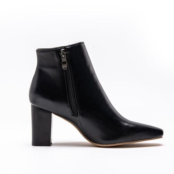 boots original intention woman square mid heels zipper ankle black white toe concise shoes plus size 4-151 9xo3
boots original intention woman square mid heels zipper ankle black white toe concise shoes plus size 4-151 9xo3