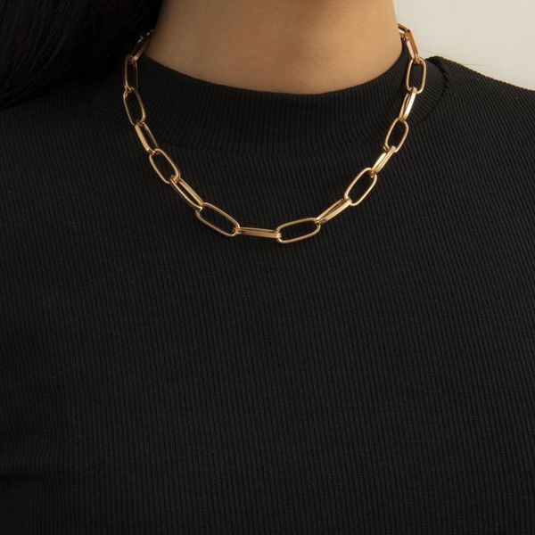 pendant necklaces fashion temperament geometric cross chain necklace women's simple punk metal neck, Silver
pendant necklaces fashion temperament geometric cross chain necklace women's simple punk metal neck, Silver