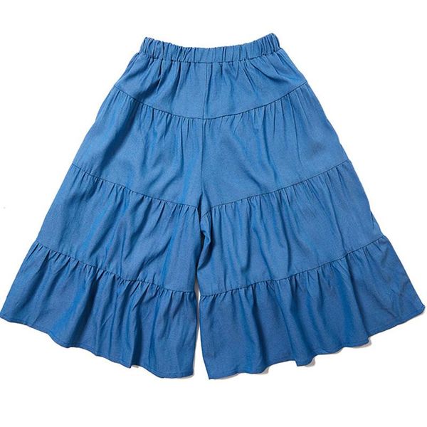 trousers 6 to 16 years kids & teenager girls summer blue tiered flare wide leg capris children girl fashion casual capri pants clothes
trousers 6 to 16 years kids & teenager girls summer blue tiered flare wide leg capris children girl fashion casual capri pants clothes