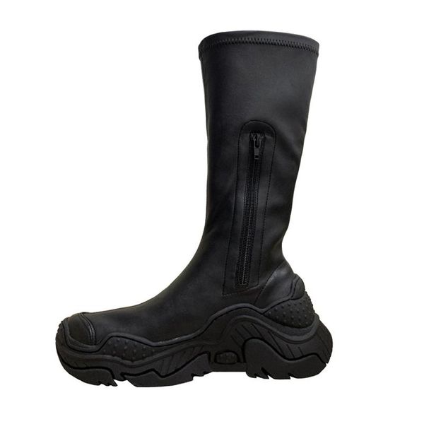 boots autumn winter fashion thick-soled old shoes mid-length women knee length stretch thin platform increase, Black
boots autumn winter fashion thick-soled old shoes mid-length women knee length stretch thin platform increase, Black