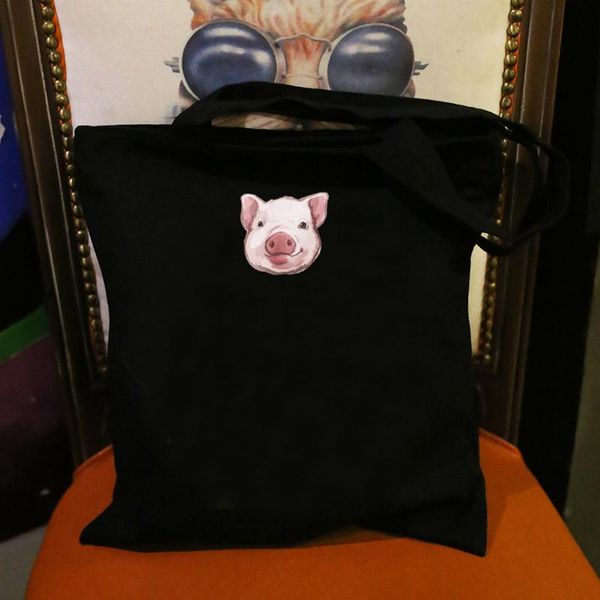 shopping bags women men eco-friendly canvas handmade lovely pig messengercotton folding shoulder travel
shopping bags women men eco-friendly canvas handmade lovely pig messengercotton folding shoulder travel