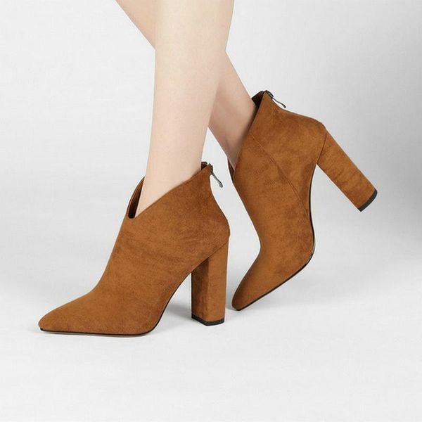 boots brown beige black blue women ankle fashion pointed toe square high heel short autumn winter ladies shoes
boots brown beige black blue women ankle fashion pointed toe square high heel short autumn winter ladies shoes