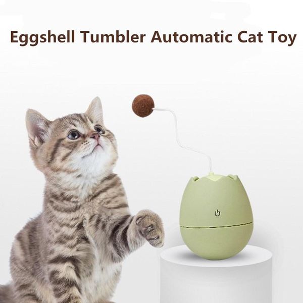 cat toy eggshell tumbler automatic funny mute electric self-swing ball artifact stick creative design supplies toys 
cat toy eggshell tumbler automatic funny mute electric self-swing ball artifact stick creative design supplies toys