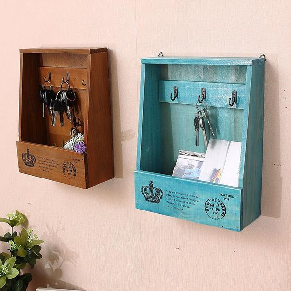 american style wooden wall mounted key chain storage box decorative hook behind door small ornament card rack hooks & rails
american style wooden wall mounted key chain storage box decorative hook behind door small ornament card rack hooks & rails