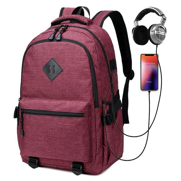 backpack usb port and headphone hole men middle college students backpacks school bag for teenagers girls boys bookbag
backpack usb port and headphone hole men middle college students backpacks school bag for teenagers girls boys bookbag