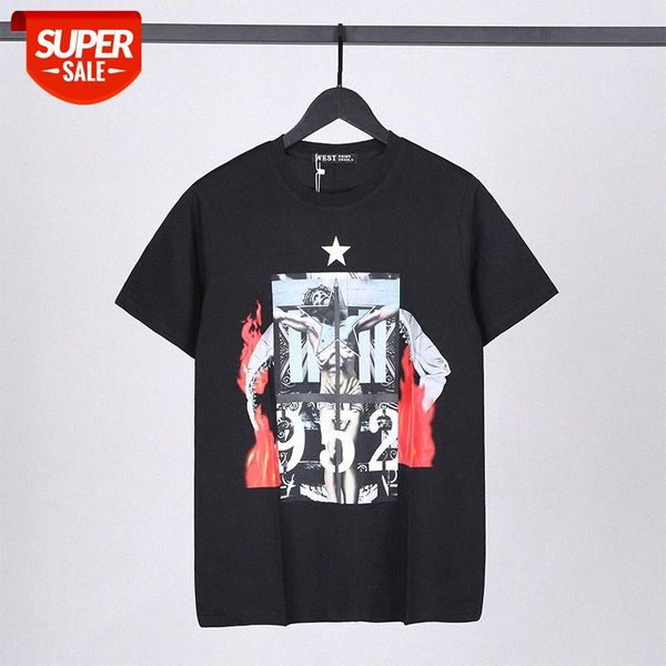 t shirt european and american tide brand summer men's t-shirt short-sleeved youth fashion jesus flame printing men #4654, White;black
t shirt european and american tide brand summer men's t-shirt short-sleeved youth fashion jesus flame printing men #4654, White;black
