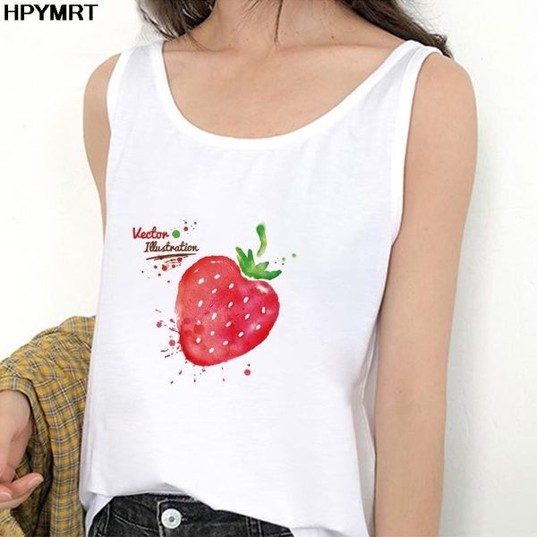 women's tanks & camis summer vest strawberry printed tank women sleeveless tee fashion casual female kawaii graphic t-shirt cl, White
women's tanks & camis summer vest strawberry printed tank women sleeveless tee fashion casual female kawaii graphic t-shirt cl, White