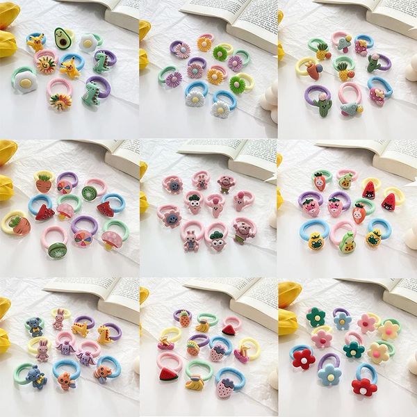 10pcs/set cute baby girl hair band cartoon kids children elastic ropes rubber headwear haarband accessories, Slivery;white
10pcs/set cute baby girl hair band cartoon kids children elastic ropes rubber headwear haarband accessories, Slivery;white
