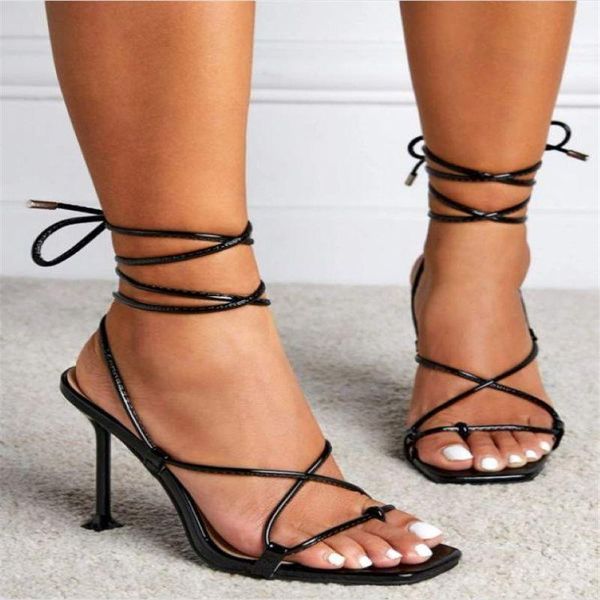 sandals women cross tied high heels party pumps black white ladies sandarias femenina square toe dress thin ankle straps
sandals women cross tied high heels party pumps black white ladies sandarias femenina square toe dress thin ankle straps