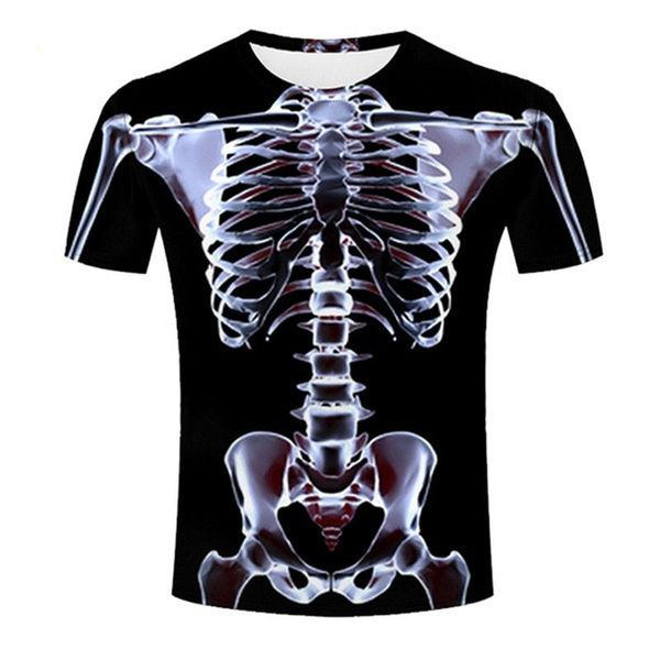 men's t-shirts x-ray skeleton 3d printing summer 2021 harajuku t-shirt avant-garde oversized teenager hip-hop short sleeve, White;black
men's t-shirts x-ray skeleton 3d printing summer 2021 harajuku t-shirt avant-garde oversized teenager hip-hop short sleeve, White;black