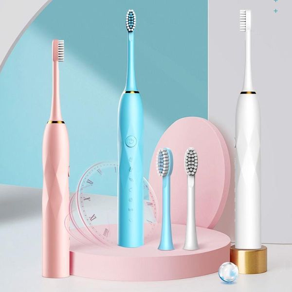 smart electric toothbrush durable sonic soft bristle 6-speed design ipx7 waterproof usb rechargeable anti-slip body shutdown automatic
smart electric toothbrush durable sonic soft bristle 6-speed design ipx7 waterproof usb rechargeable anti-slip body shutdown automatic