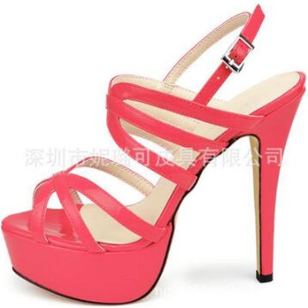 women stiletto pointed thin high heel rhinestone buckle sandals round toe pu 14cm strap waterproof shoes red, Black
women stiletto pointed thin high heel rhinestone buckle sandals round toe pu 14cm strap waterproof shoes red, Black
