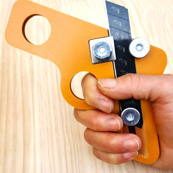 professional hand tool sets orange easy to operate woodworking veneer cutter for wood edge banding