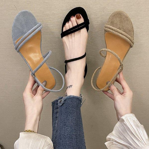 sandals women hollow out round toe hasp flat heels candy color soft comfortable 2021 summer shoes lady, Black
sandals women hollow out round toe hasp flat heels candy color soft comfortable 2021 summer shoes lady, Black