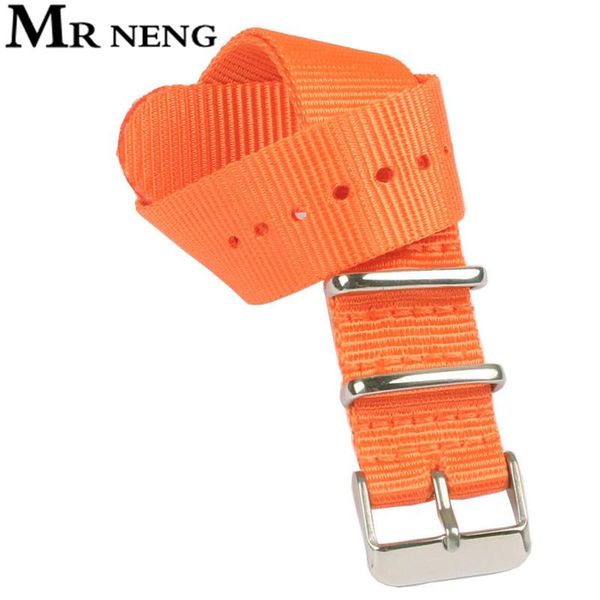 watch bands mr neng 007 18mm 20mm 22mm orange nato strap band men silver pin buckle canvas, Black;brown
watch bands mr neng 007 18mm 20mm 22mm orange nato strap band men silver pin buckle canvas, Black;brown