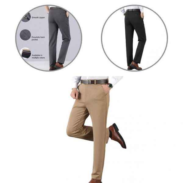 men's suits & blazers spring suit pants zipper thick formal classic male trousers men for dating, White;black
men's suits & blazers spring suit pants zipper thick formal classic male trousers men for dating, White;black