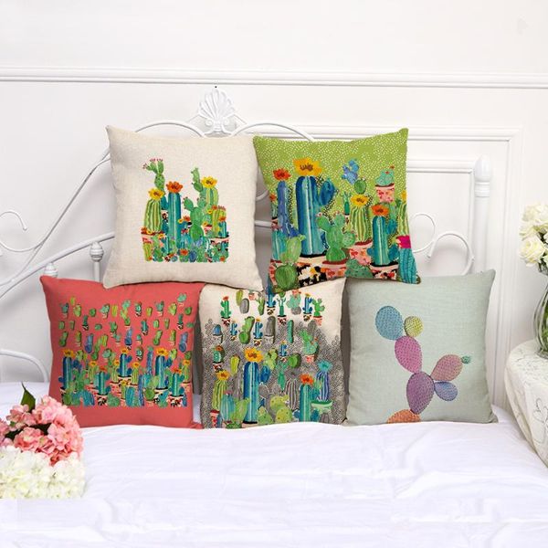 tropic plant cactus painting cushion cover cotton linen decorative pillowcase chair seat square 45x45cm pillow p1048 cushion/decorative
tropic plant cactus painting cushion cover cotton linen decorative pillowcase chair seat square 45x45cm pillow p1048 cushion/decorative