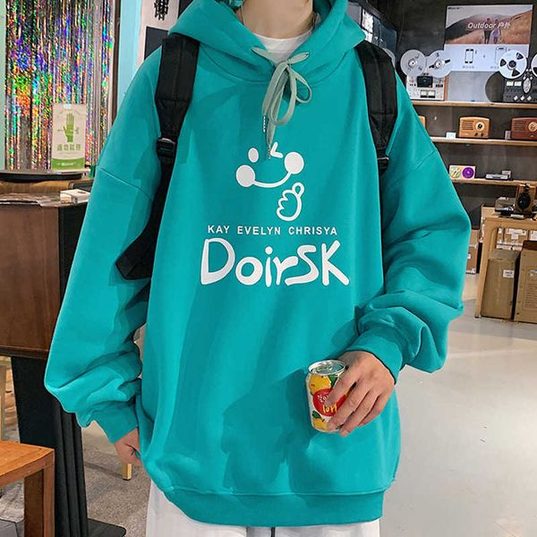letter printed men's hoodie, fashion pullover, loose, large, simple, collocation, spring and autumn, Black
letter printed men's hoodie, fashion pullover, loose, large, simple, collocation, spring and autumn, Black