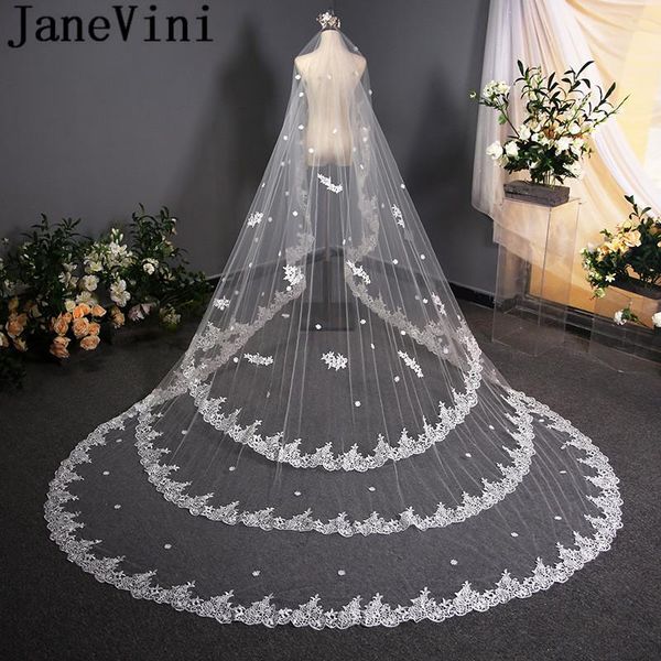 bridal veils janevini elegant lace edge veil cathedral 3.8 meters long wedding for brides appliqued tulle 2021 sluier kathedraal, Black
bridal veils janevini elegant lace edge veil cathedral 3.8 meters long wedding for brides appliqued tulle 2021 sluier kathedraal, Black