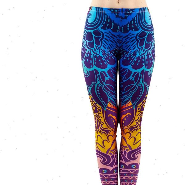 fashion women leggings blue printing mandala workout elasticity pants fitness stretch slim bottoms drop, Black
fashion women leggings blue printing mandala workout elasticity pants fitness stretch slim bottoms drop, Black