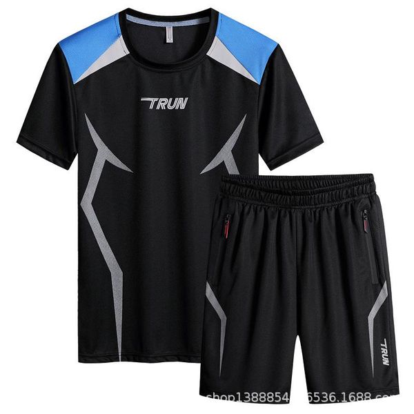 running sets 2021 2 piece set fashion tracksuit men's sports suits summer sport suit mens fitness jogging gym sportswear, Black;blue
running sets 2021 2 piece set fashion tracksuit men's sports suits summer sport suit mens fitness jogging gym sportswear, Black;blue
