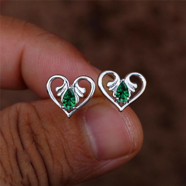 stud cute female rainbow crystal small earrings purple red blue green trendy love heart wedding for women, Golden;silver
stud cute female rainbow crystal small earrings purple red blue green trendy love heart wedding for women, Golden;silver