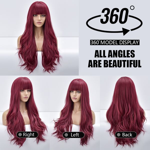 costume accessories long natural wave synthetic wigs with bangs for women heat resistant colorful fiber curly fake hair fiber cosplay wavy w, Silver
costume accessories long natural wave synthetic wigs with bangs for women heat resistant colorful fiber curly fake hair fiber cosplay wavy w, Silver
