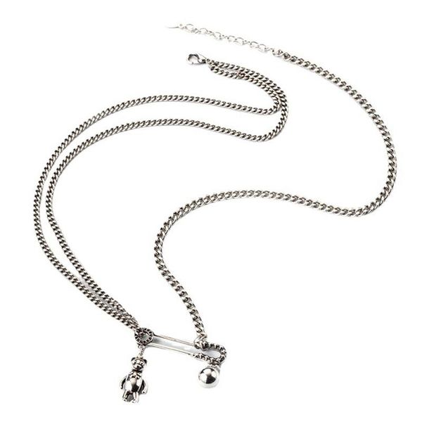 pendant necklaces creative safety pin chokers necklace for women personality paperclip bear clavicle chain jewelry gift, Silver
pendant necklaces creative safety pin chokers necklace for women personality paperclip bear clavicle chain jewelry gift, Silver