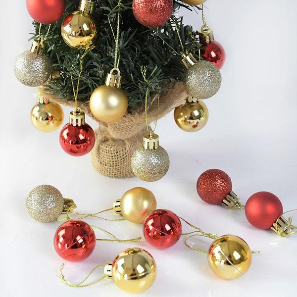 party decoration 24pcs 3cm christmas ball xmas tree balls hanging ornament bauble for home year navidad natal noel gift
party decoration 24pcs 3cm christmas ball xmas tree balls hanging ornament bauble for home year navidad natal noel gift