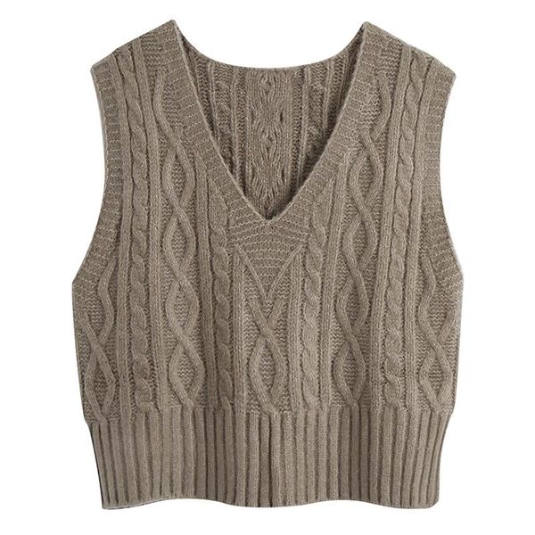 women's vests malina vintage v neck sweaters women fashion solid short sweater elegant sleeveless pullover female ladies jo, Black;white
women's vests malina vintage v neck sweaters women fashion solid short sweater elegant sleeveless pullover female ladies jo, Black;white