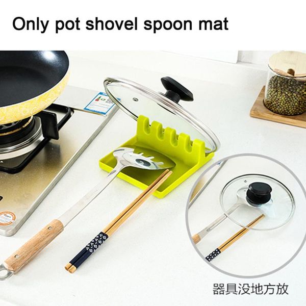 home solid utensil non slip heat resistant silicone multifunction spoon rest kitchen supplies cooking tools spatula holder storage & organiz
home solid utensil non slip heat resistant silicone multifunction spoon rest kitchen supplies cooking tools spatula holder storage & organiz