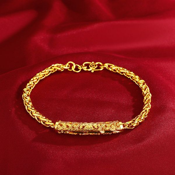 women's 24k gold plate hollow out clouds link, chain bracelets njgb070 fashion women gift yellow gold plated bracelet, Black
women's 24k gold plate hollow out clouds link, chain bracelets njgb070 fashion women gift yellow gold plated bracelet, Black
