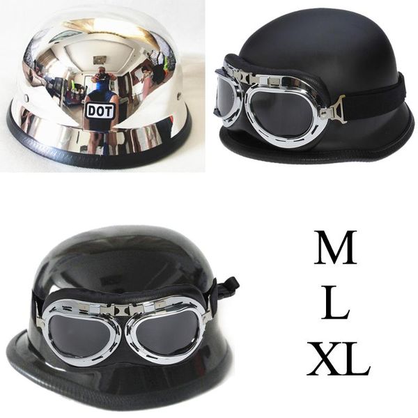 motorcycle helmets black for mirror dot retro wwii german half face helmet chopper cruiser off-road biker vintage m/l/xl
motorcycle helmets black for mirror dot retro wwii german half face helmet chopper cruiser off-road biker vintage m/l/xl