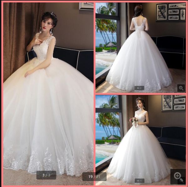 robe de mariage 2021 white tulle ball gown wedding dress sleeveless v neckline lace appliques beaded stylish bridal gowns princess puffy cor
robe de mariage 2021 white tulle ball gown wedding dress sleeveless v neckline lace appliques beaded stylish bridal gowns princess puffy cor