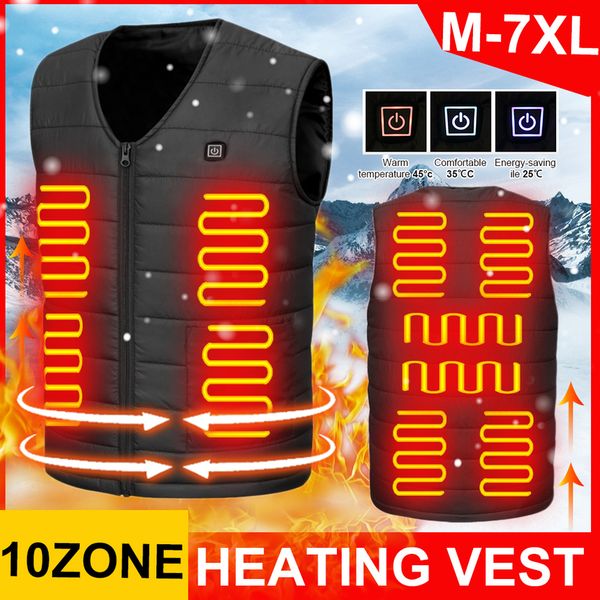 10 zone intelligent vt electric heater svels rechargeable usb neutral outdoor winter heating et, Black;white
10 zone intelligent vt electric heater svels rechargeable usb neutral outdoor winter heating et, Black;white