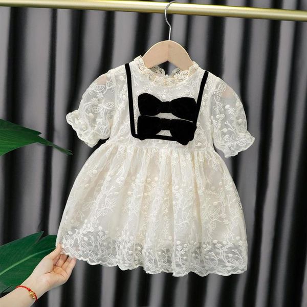girls kids sweet princess bow dress summer short sleeve children baby infants party lace dresses vestidos girl's, Red;yellow
girls kids sweet princess bow dress summer short sleeve children baby infants party lace dresses vestidos girl's, Red;yellow