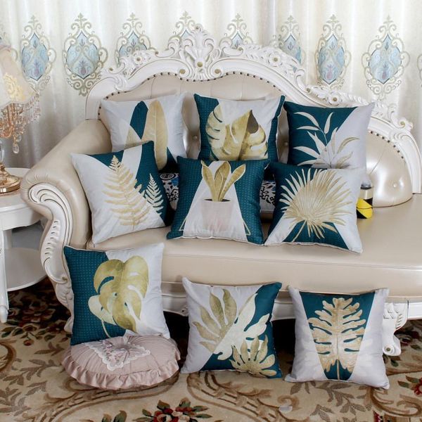 45x45cm golden tropical plants printed cushion cover cotton linen sofa seat home decorative pillowcase cushion/decorative pillow
45x45cm golden tropical plants printed cushion cover cotton linen sofa seat home decorative pillowcase cushion/decorative pillow