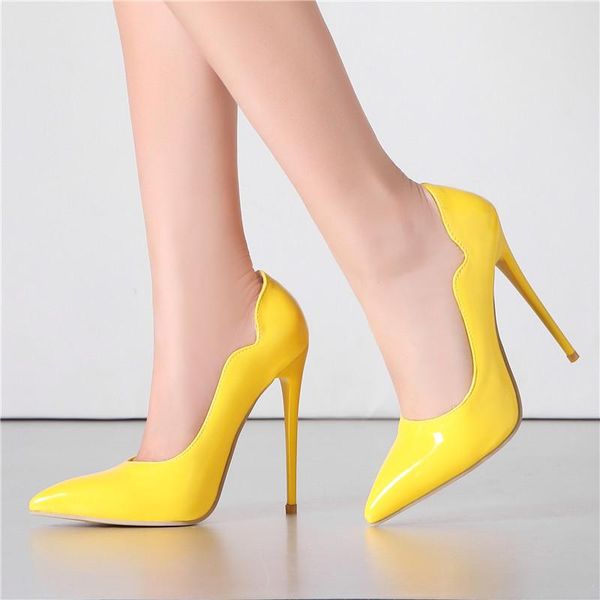 dress shoes stiletto high heels women pumps pointed toe work slip on heel spring footwear big size12 42 43 44 45 red yellow, Black
dress shoes stiletto high heels women pumps pointed toe work slip on heel spring footwear big size12 42 43 44 45 red yellow, Black