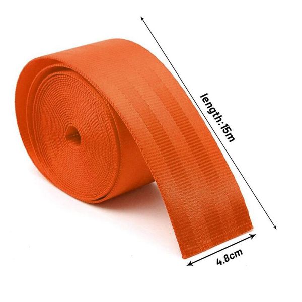 safety belts & accessories 1 roll car seat belt 15 meters 4.8 cm comfortable orange polyester racing straps reinforced
safety belts & accessories 1 roll car seat belt 15 meters 4.8 cm comfortable orange polyester racing straps reinforced