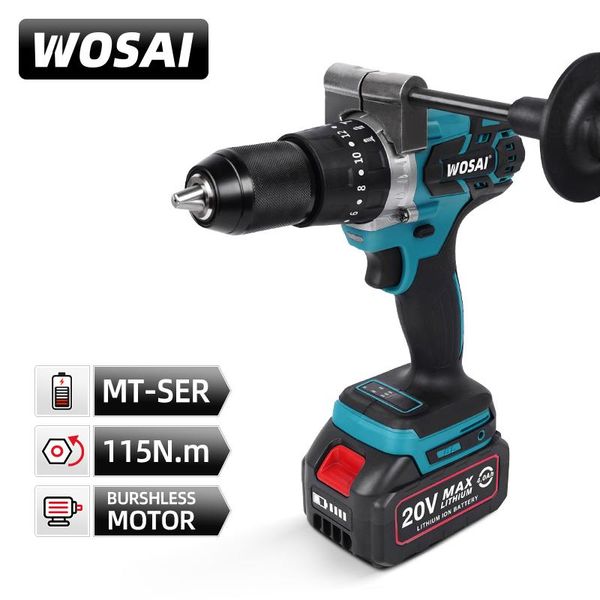 professiona electric drills wosai 20v brushless drill 20 torque 115nm cordless screwdriver li-ion battery power
professiona electric drills wosai 20v brushless drill 20 torque 115nm cordless screwdriver li-ion battery power